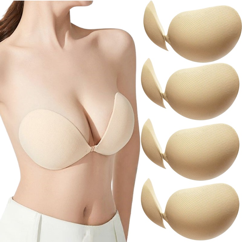 Push Up Bra Padded - Push-up klevende bh verdikte onzichtbare siliconen