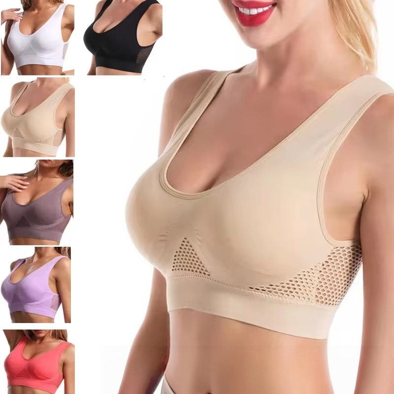 Seamless Underwear Women - Plus Size 1 stuk Dames Sportbeha's
