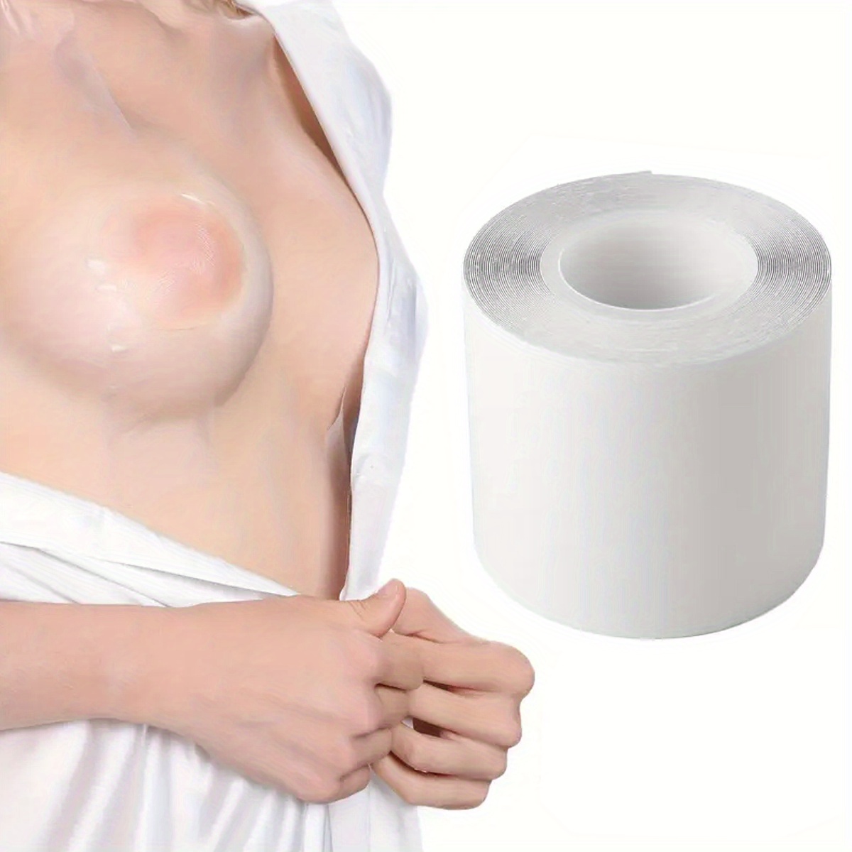 Nipple Cover Pasties - Huidvriendelijke onzichtbare borsttape, ademende tepelhoedjes, borstondersteuning