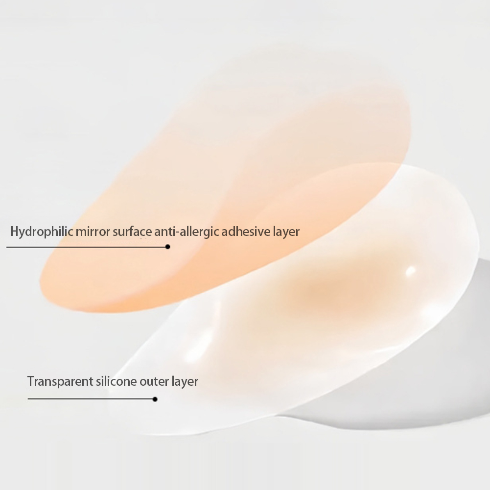 Nipple Cover Pasties - Ultradunne naadloze zelfklevende siliconen tepelhoezen, onzichtbare