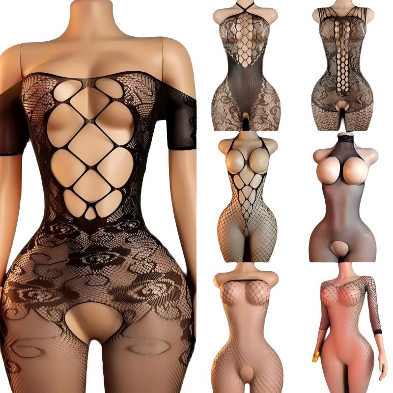 Bodystocking Fishnet - Erotische lingerie set voor vrouwen Kant