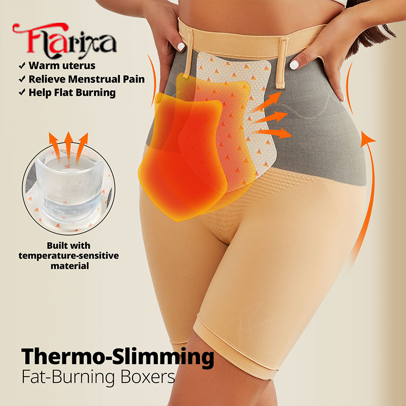 Seamless Underwear Women - Flarixa Thermisch ondergoed Slipje Hoge taille