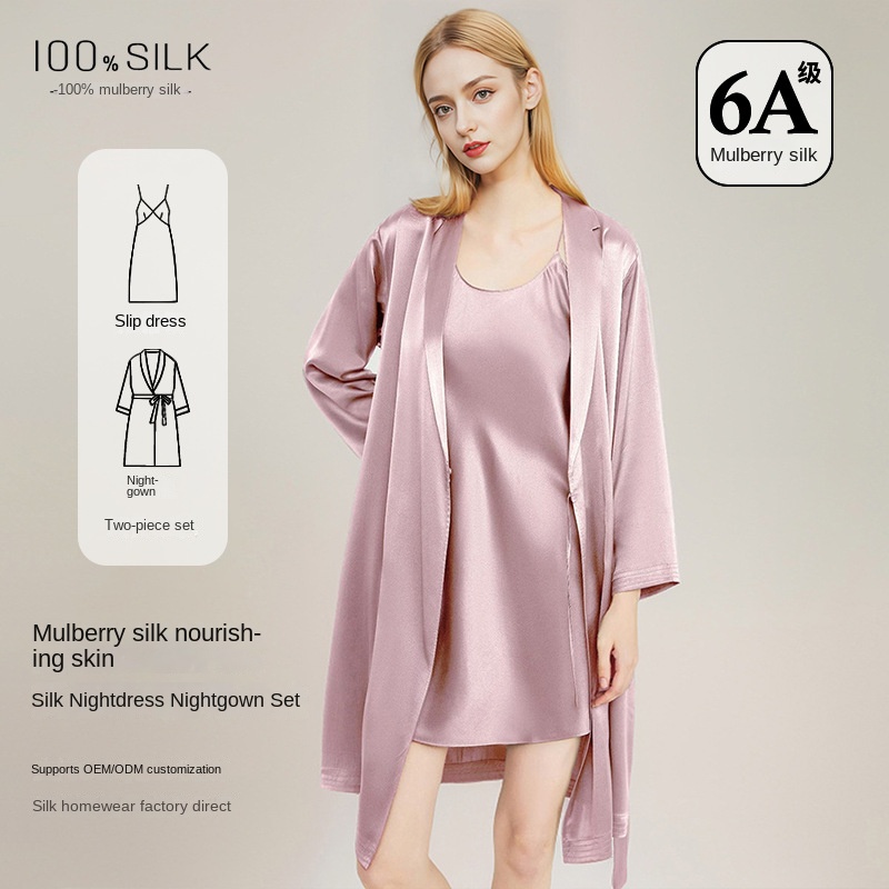 Elegante damesnachtjapon en -b - Robe Silk Women recensie en prijs