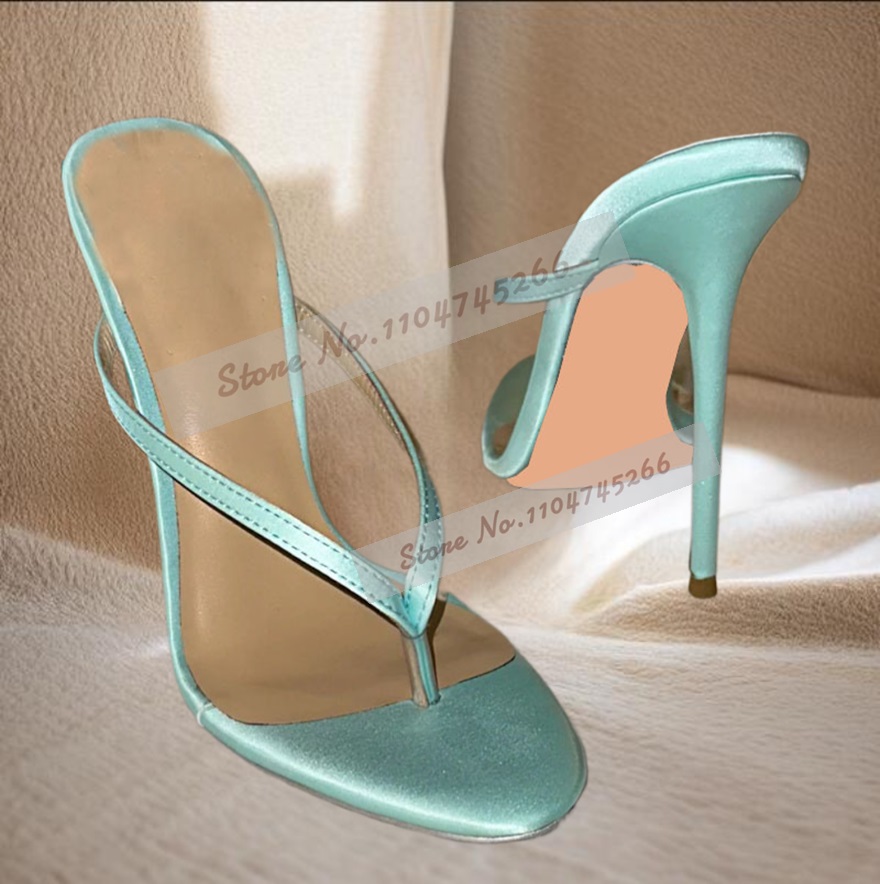 Lichtgroen Satijn Clip Toe Hog - Slip Dress Satin recensie en prijs