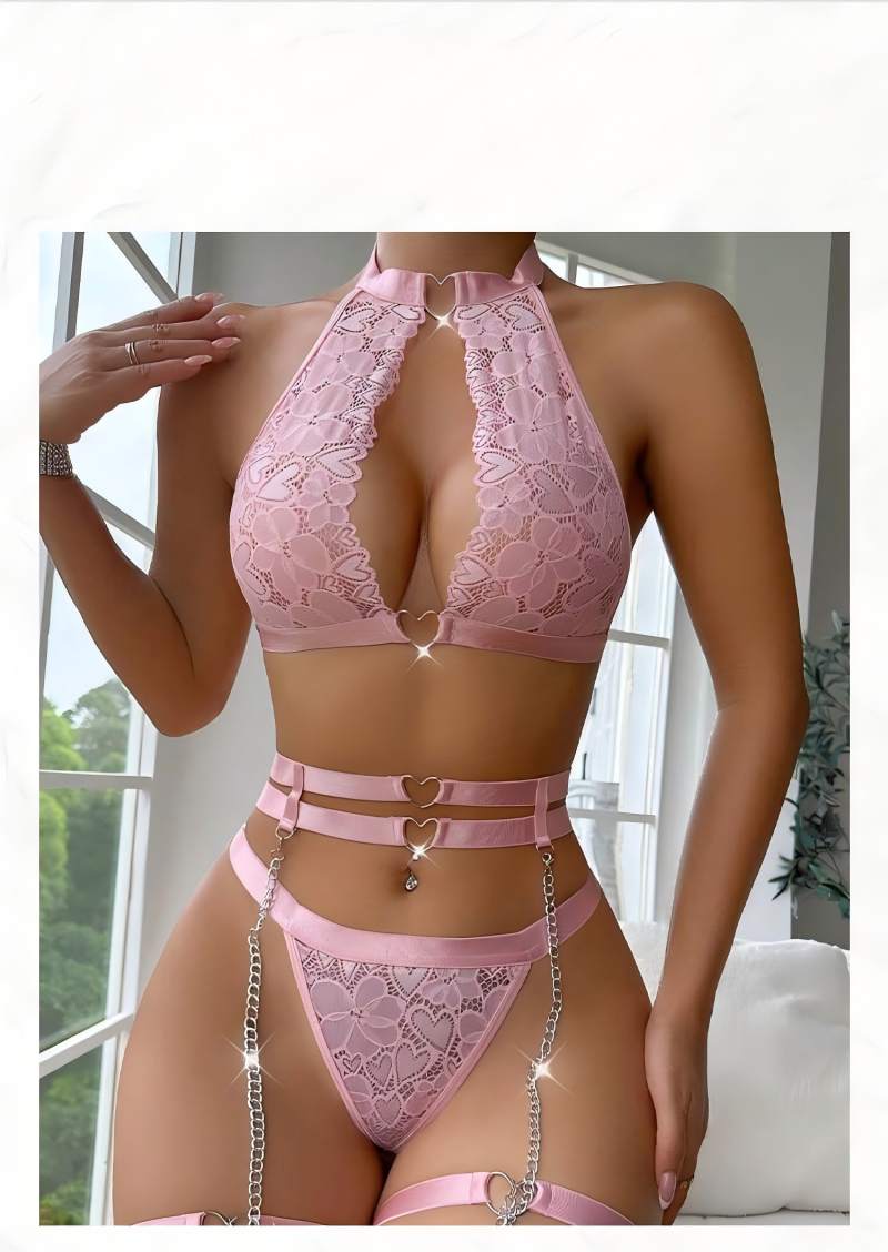 Sexy lingerie set push-up kant - Push Up Bra Padded recensie en prijs
