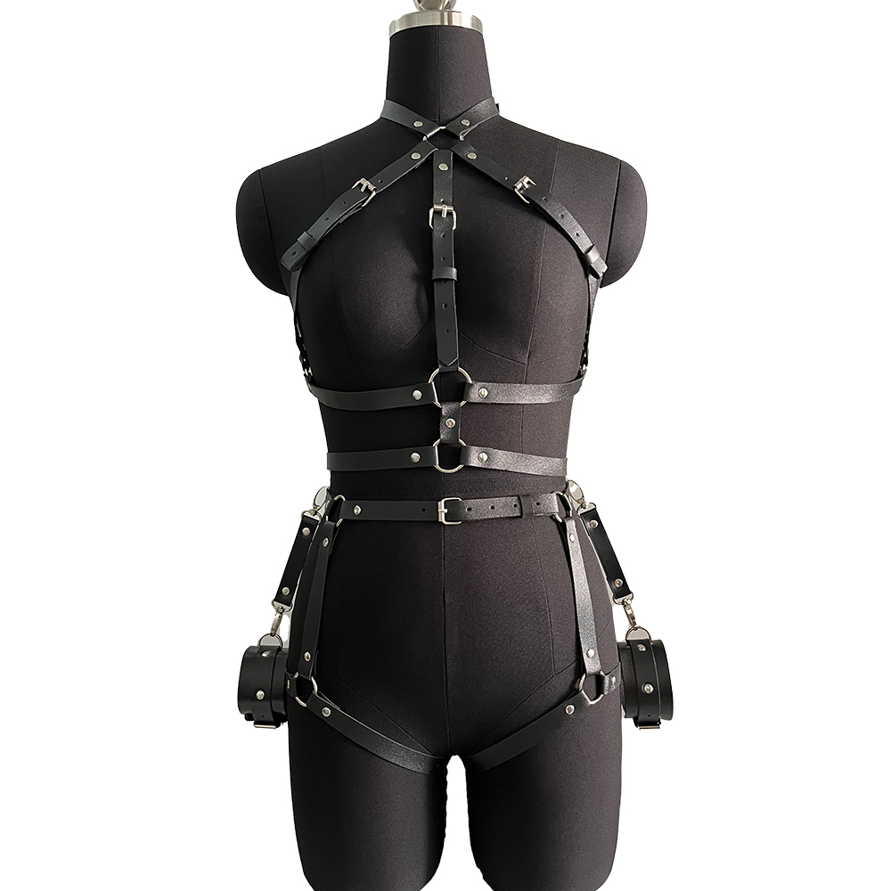 Harnas voor vrouwen Pu lederen - Garter Belt Set recensie en prijs