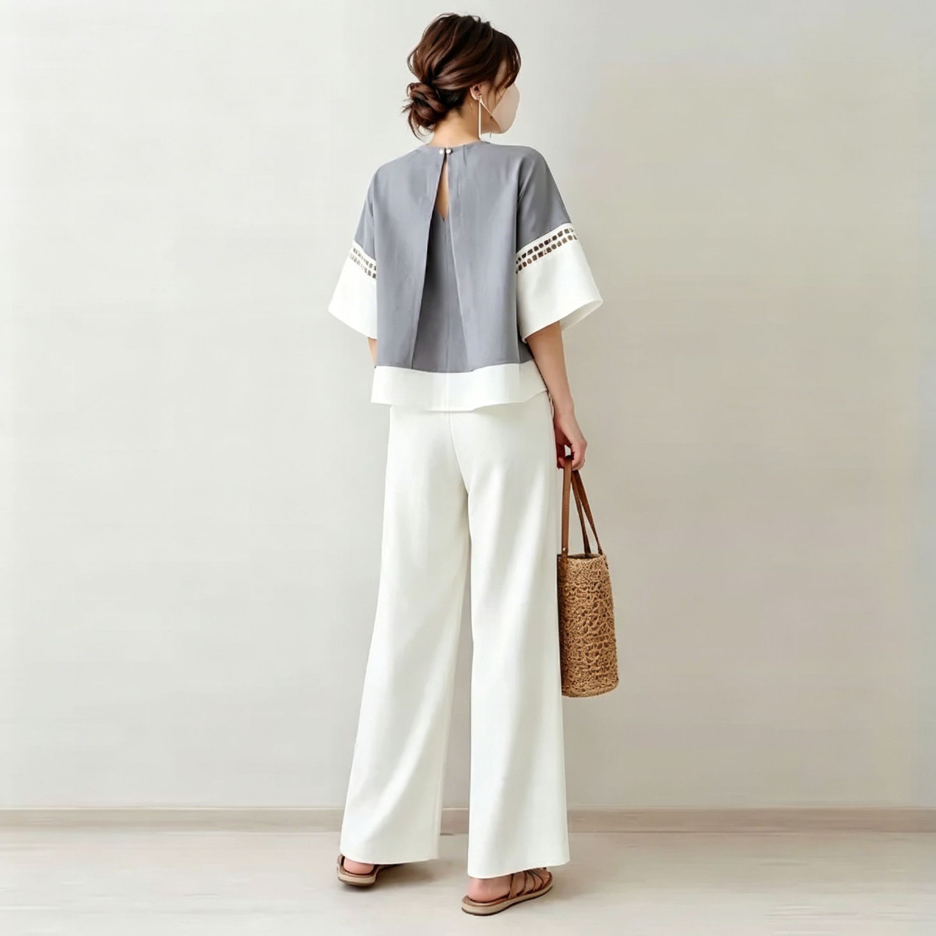 2026 Nieuwe tweedelige set: V- - Robe Silk Women recensie en prijs