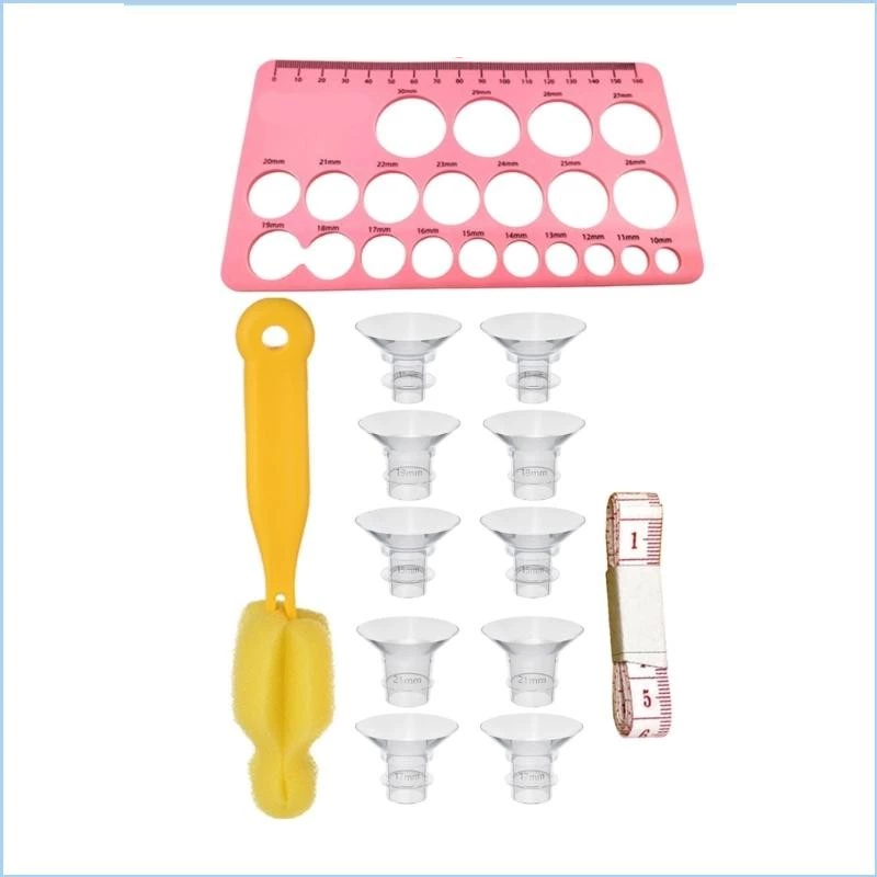 13-delige flens-borstkolfset m - Nipple Cover Pasties recensie en prijs