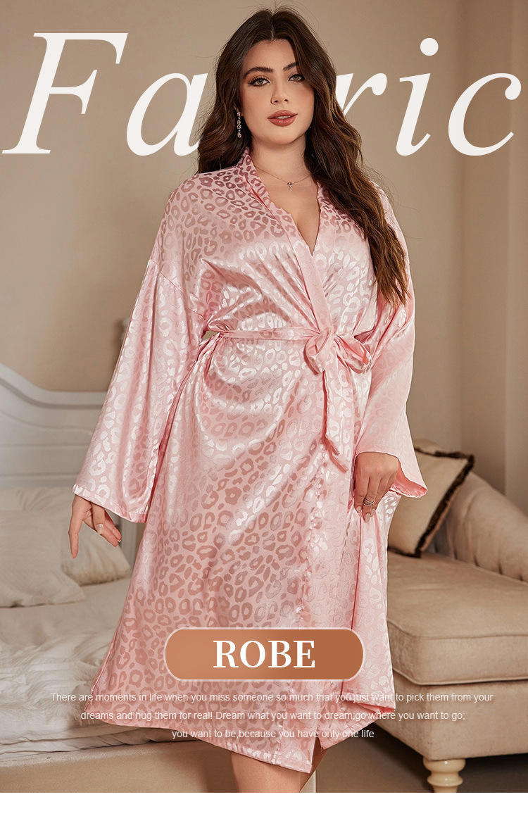 Plus Size Gewaad Pyjama Vrouwe - Robe Silk Women recensie en prijs