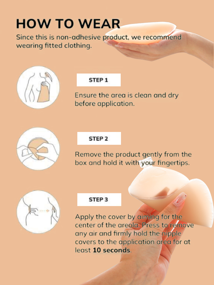 Herbruikbare onzichtbare silic - Nipple Cover Pasties recensie en prijs