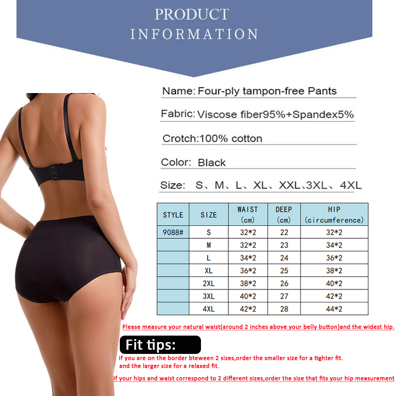 Zware menstruatieonderbroekjes - Period Panty Absorbent recensie en prijs