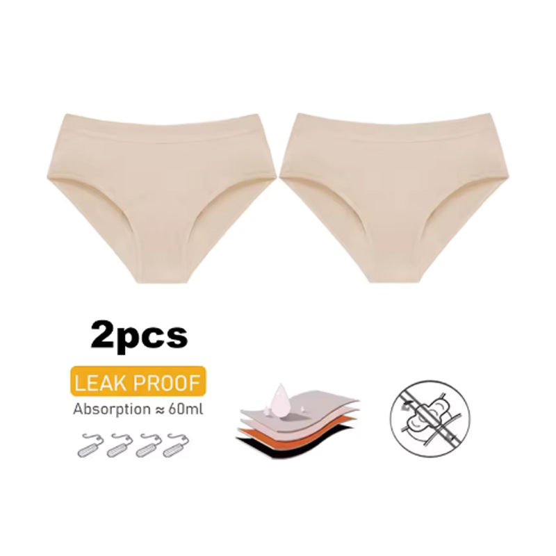 2Pc Heavy Flow Puur Katoen Men - Period Panty Absorbent recensie en prijs