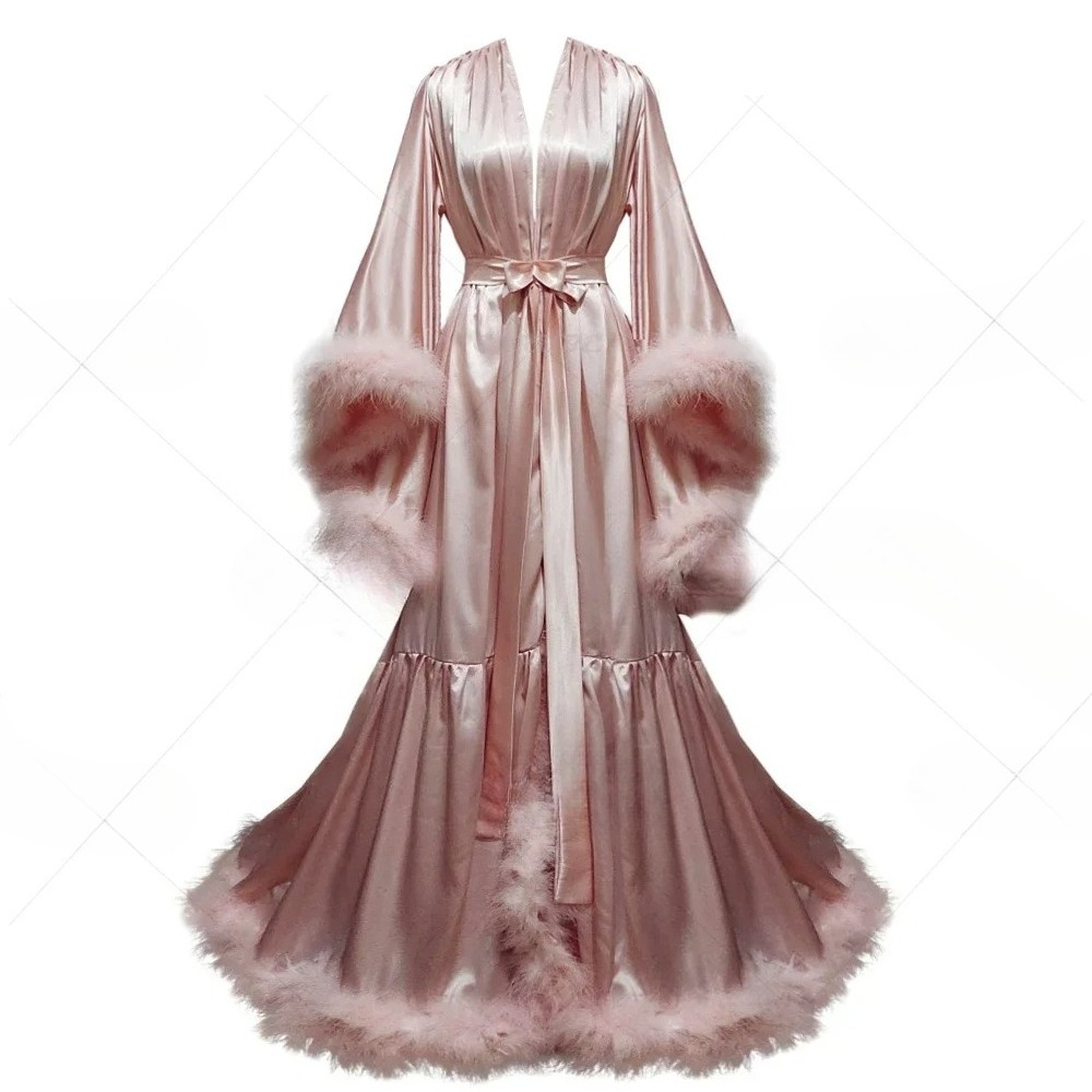 Op maat gemaakte badjas voor v - Robe Silk Women recensie en prijs